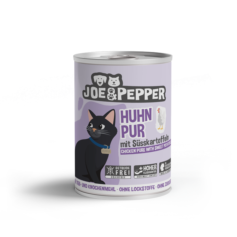 Joe Pepper Katzenfutter Huhn Pur